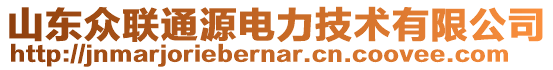 山東眾聯(lián)通源電力技術(shù)有限公司