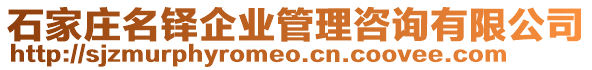 石家莊名鐸企業(yè)管理咨詢有限公司