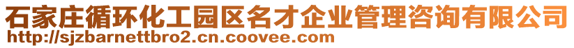 石家莊循環化工園區名才企業管理咨詢有限公司