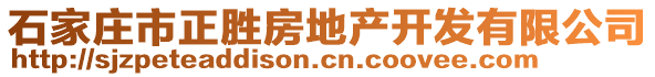 石家莊市正勝房地產(chǎn)開發(fā)有限公司