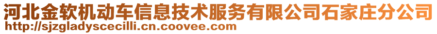 河北金軟機(jī)動(dòng)車信息技術(shù)服務(wù)有限公司石家莊分公司