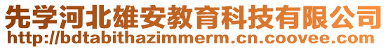 先學(xué)河北雄安教育科技有限公司