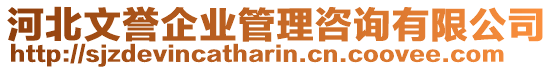 河北文譽企業管理咨詢有限公司