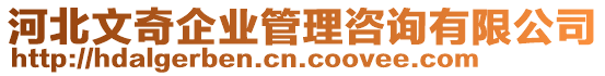 河北文奇企業(yè)管理咨詢有限公司