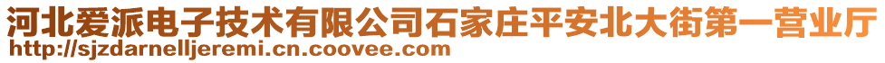 河北愛派電子技術(shù)有限公司石家莊平安北大街第一營業(yè)廳