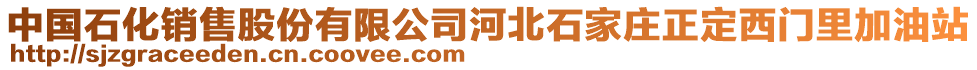中國(guó)石化銷售股份有限公司河北石家莊正定西門里加油站