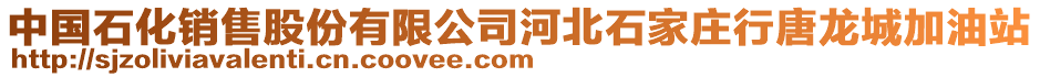 中國石化銷售股份有限公司河北石家莊行唐龍城加油站