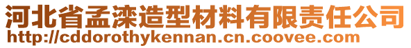 河北省孟灤造型材料有限責(zé)任公司