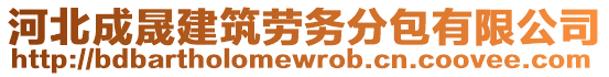 河北成晟建筑勞務(wù)分包有限公司