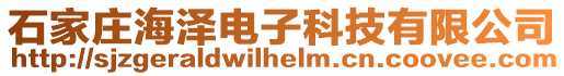 石家莊海澤電子科技有限公司