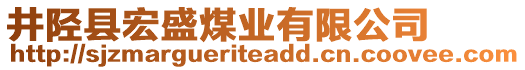 井陘縣宏盛煤業(yè)有限公司