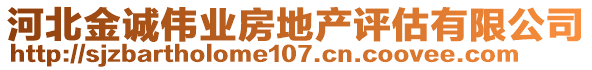 河北金誠偉業(yè)房地產(chǎn)評估有限公司