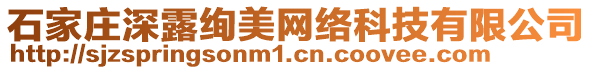 石家莊深露絢美網(wǎng)絡(luò)科技有限公司