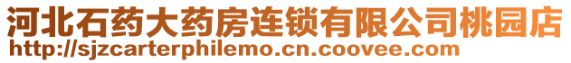 河北石藥大藥房連鎖有限公司桃園店