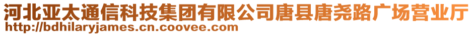 河北亞太通信科技集團(tuán)有限公司唐縣唐堯路廣場營業(yè)廳