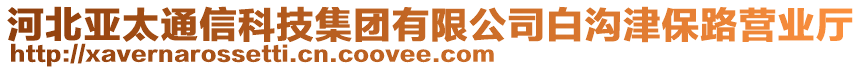 河北亞太通信科技集團(tuán)有限公司白溝津保路營(yíng)業(yè)廳