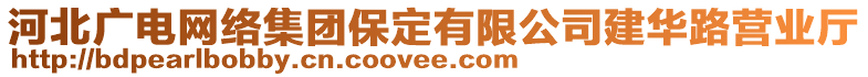 河北廣電網(wǎng)絡(luò)集團(tuán)保定有限公司建華路營(yíng)業(yè)廳