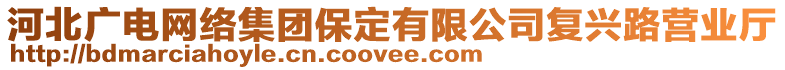 河北廣電網(wǎng)絡(luò)集團保定有限公司復興路營業(yè)廳