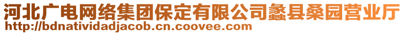 河北廣電網(wǎng)絡(luò)集團(tuán)保定有限公司蠡縣桑園營(yíng)業(yè)廳