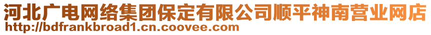 河北廣電網(wǎng)絡(luò)集團(tuán)保定有限公司順平神南營(yíng)業(yè)網(wǎng)店