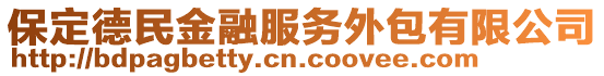 保定德民金融服務(wù)外包有限公司