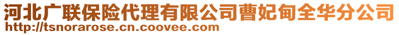 河北廣聯保險代理有限公司曹妃甸全華分公司