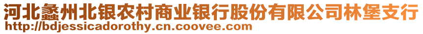 河北蠡州北銀農村商業銀行股份有限公司林堡支行