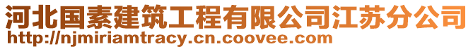 河北國(guó)素建筑工程有限公司江蘇分公司