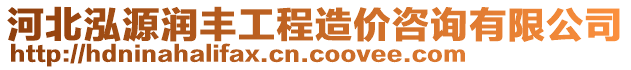 河北泓源潤豐工程造價咨詢有限公司