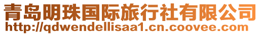 青島明珠國(guó)際旅行社有限公司