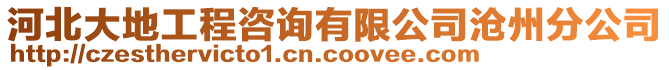 河北大地工程咨詢有限公司滄州分公司