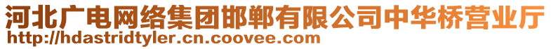 河北廣電網(wǎng)絡(luò)集團(tuán)邯鄲有限公司中華橋營業(yè)廳