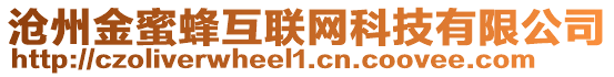 滄州金蜜蜂互聯(lián)網(wǎng)科技有限公司