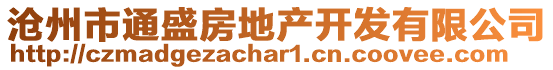 滄州市通盛房地產(chǎn)開發(fā)有限公司