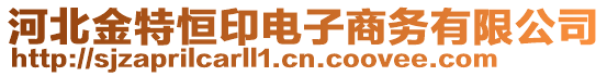 河北金特恒印電子商務有限公司