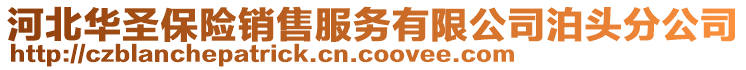 河北华圣保险销售服务有限公司泊头分公司