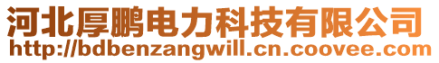 河北厚鵬電力科技有限公司