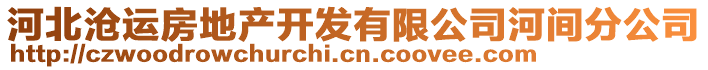 河北滄運房地產開發有限公司河間分公司