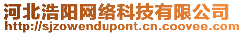 河北浩陽(yáng)網(wǎng)絡(luò)科技有限公司