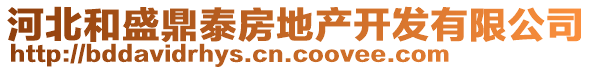 河北和盛鼎泰房地產(chǎn)開發(fā)有限公司