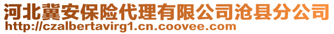 河北冀安保險代理有限公司滄縣分公司