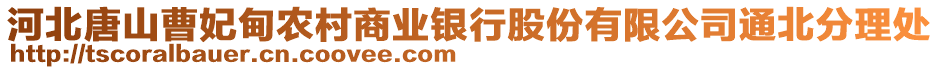 河北唐山曹妃甸農(nóng)村商業(yè)銀行股份有限公司通北分理處