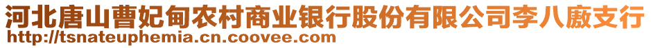 河北唐山曹妃甸農(nóng)村商業(yè)銀行股份有限公司李八廒支行