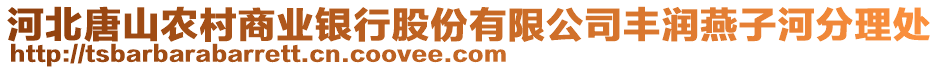 河北唐山農(nóng)村商業(yè)銀行股份有限公司豐潤燕子河分理處