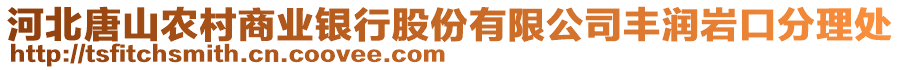 河北唐山農(nóng)村商業(yè)銀行股份有限公司豐潤(rùn)巖口分理處