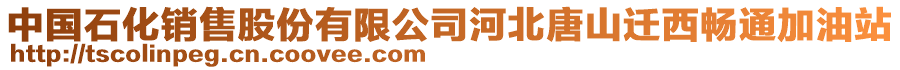 中國(guó)石化銷售股份有限公司河北唐山遷西暢通加油站