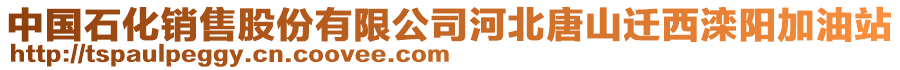 中國(guó)石化銷(xiāo)售股份有限公司河北唐山遷西灤陽(yáng)加油站