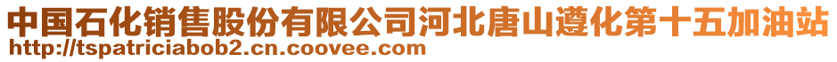 中國(guó)石化銷售股份有限公司河北唐山遵化第十五加油站