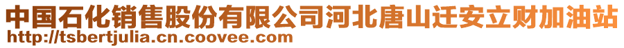 中國石化銷售股份有限公司河北唐山遷安立財加油站