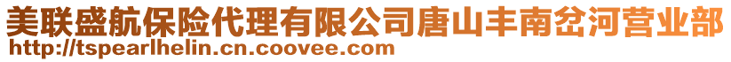 美聯(lián)盛航保險(xiǎn)代理有限公司唐山豐南岔河營(yíng)業(yè)部